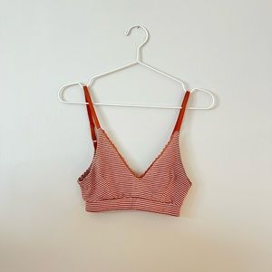 LAST CHANCE - Rust striped Pact Bra